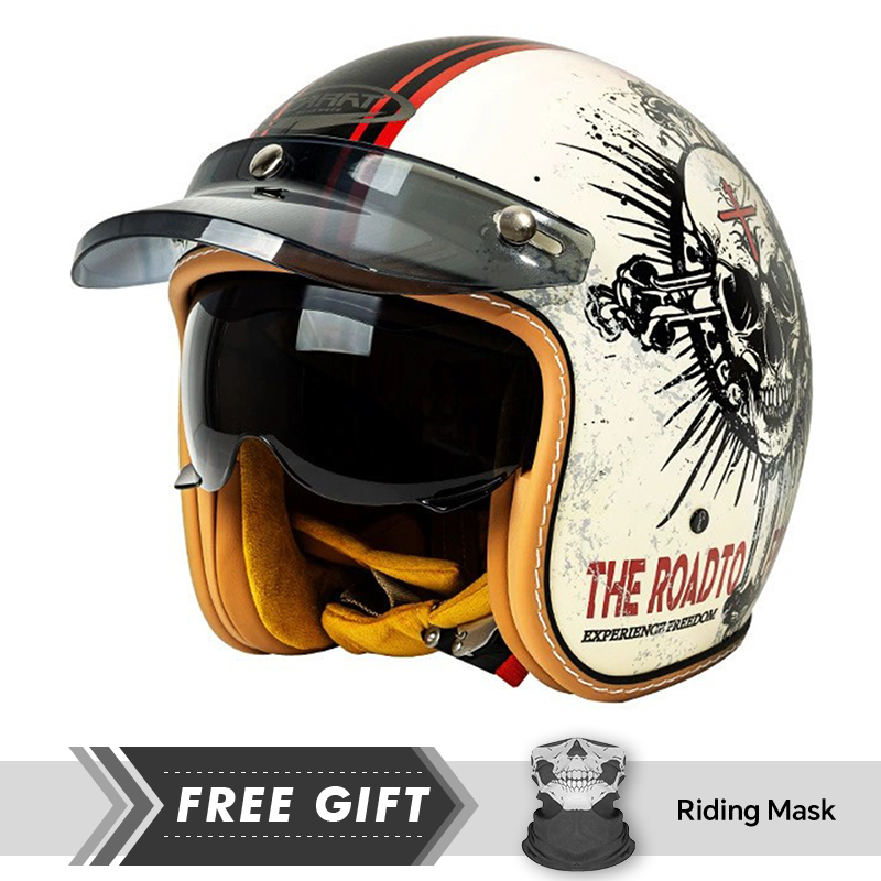 Motorcycle Gear In Store - DOT Disetujui Helm Sepeda Motor Helm
