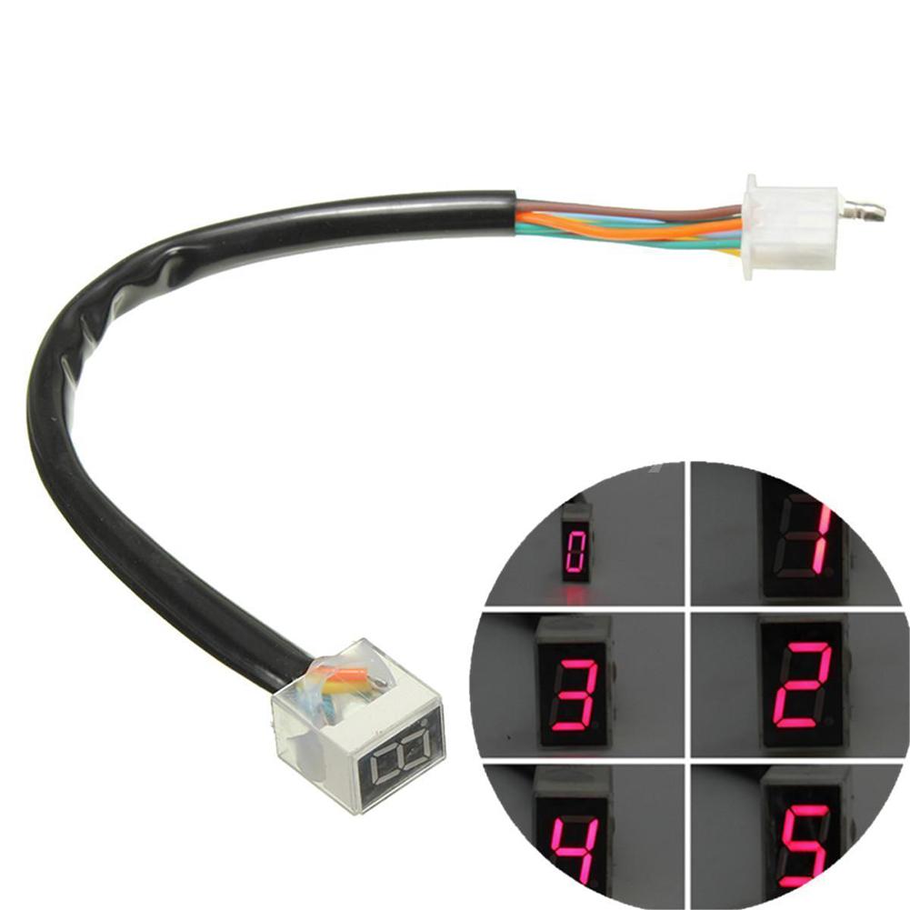 Motorcycle Gear Ratio - Universal Motor LED Digital Gear Indikator