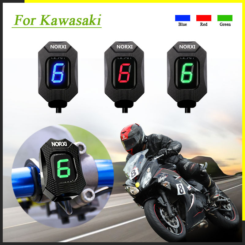 Motorcycle Gear Ratio - Indikator Roda Gigi Motor untuk Kawasaki