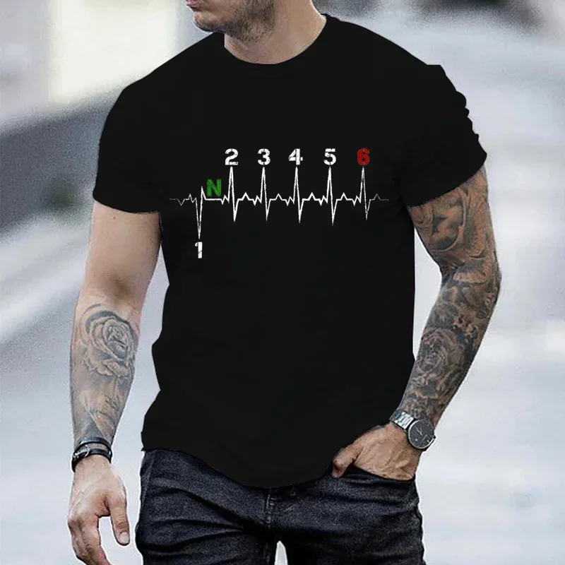 Motorcycle Gear Brand - Kaus merek pria t-shirt motor Gear
