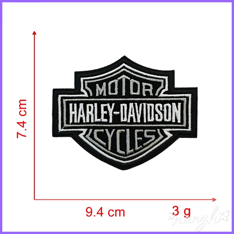 Motorcycle Gear Brand - Patch Velcro Dekorasi Bordir Motor, Patch
