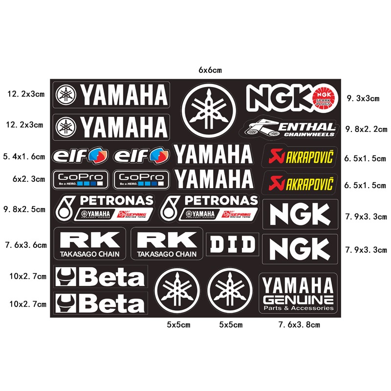 Stiker Motor Bergaya Kelas Ata - Motorcycle Gear Brand ulasan dan harga