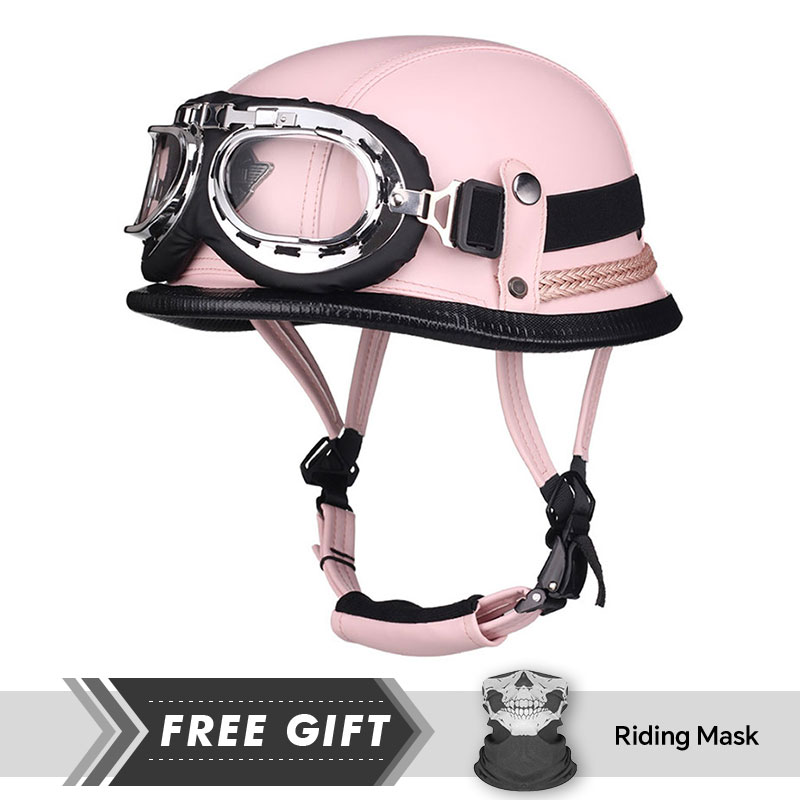 Helm Klasik setengah wajah, ve - Motorcycle Gear In Store ulasan dan harga