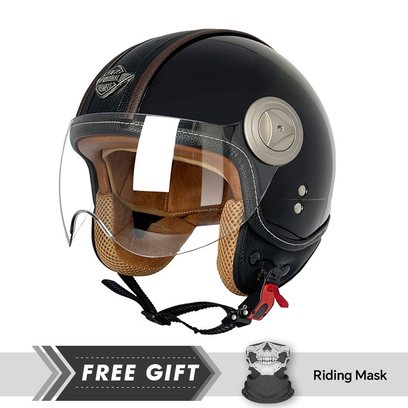 Helm Sepeda Motor Wajah Terbuk - Motorcycle Gear In Store ulasan dan harga