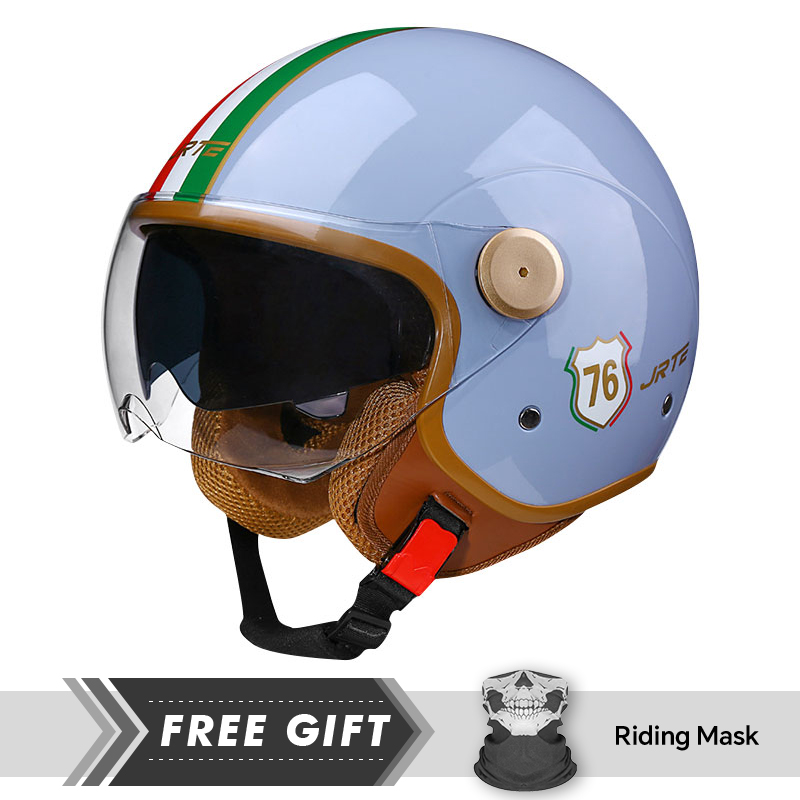 DOT 3/4 Helm Sepeda Motor Waja - Motorcycle Gear In Store ulasan dan harga