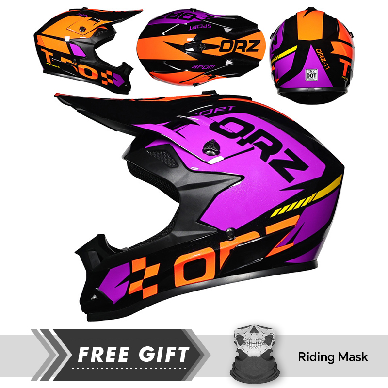 Helm Off Road pelindung wajah, - Motorcycle Gear In Store ulasan dan harga