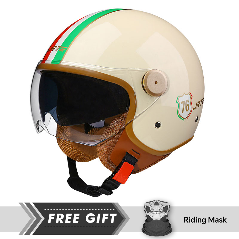 Helm Sepeda Motor Retro TT & C - Motorcycle Gear In Store ulasan dan harga