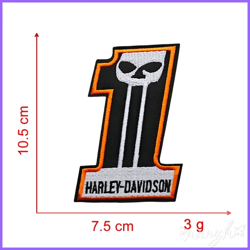 Patch Velcro Dekorasi Bordir M - Motorcycle Gear Brand ulasan dan harga